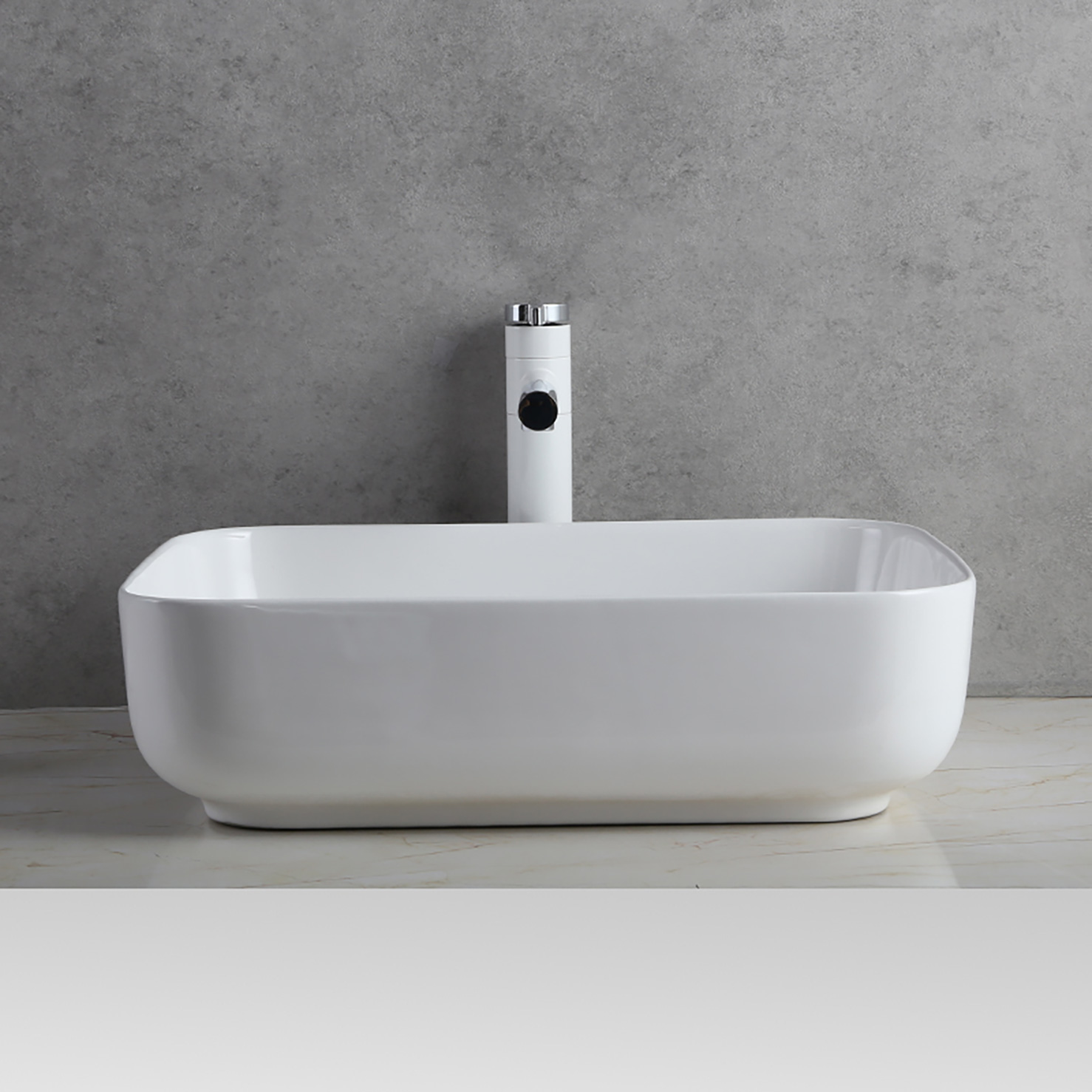 Badkamergootstenen ceramic counter top wash basin sanitary ware art basins porselana banyo basin lababo (10)