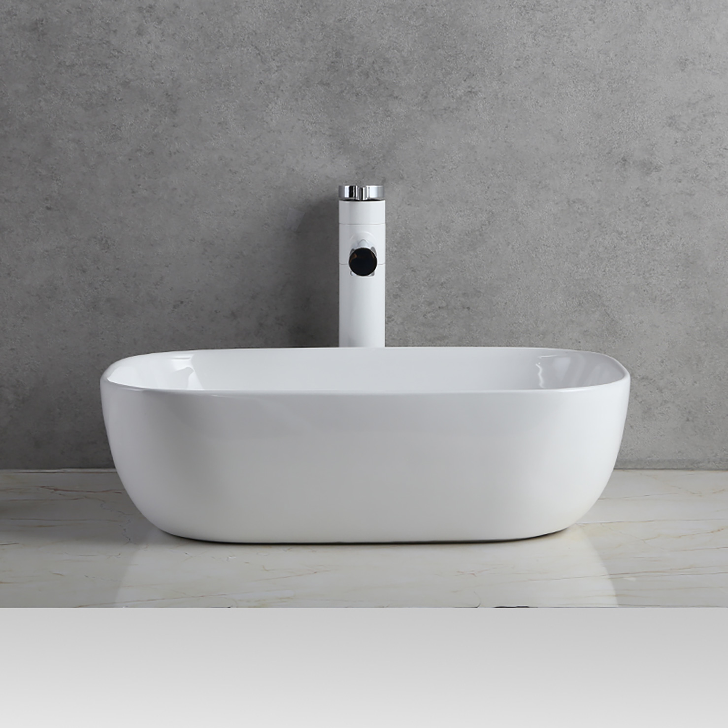 Badkamergootstenen ceramic counter top wash basin sanitary ware art basins porselana banyo basin lababo (8)