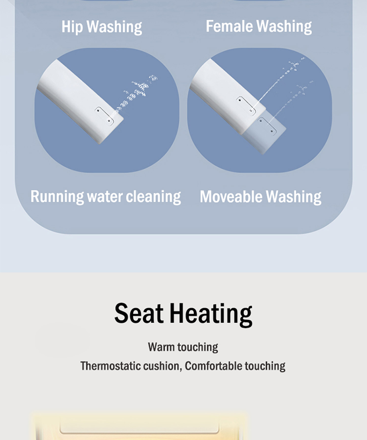 Automatic flush light sensor remote control heated inodoros smart toilet intelligent with warm seat (13)