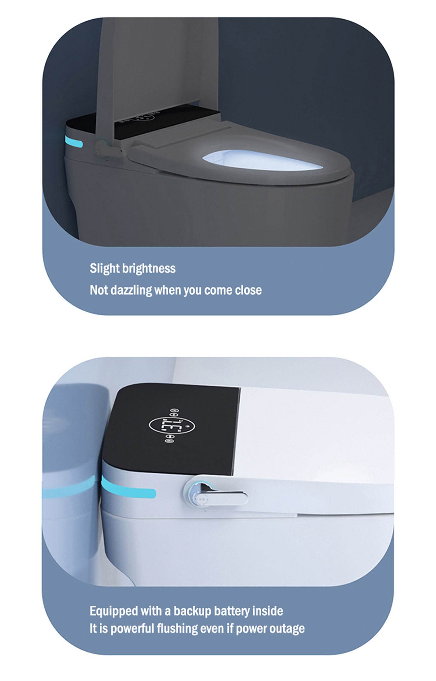Automatic flush light sensor remote control heated inodoros smart toilet intelligent with warm seat (16)