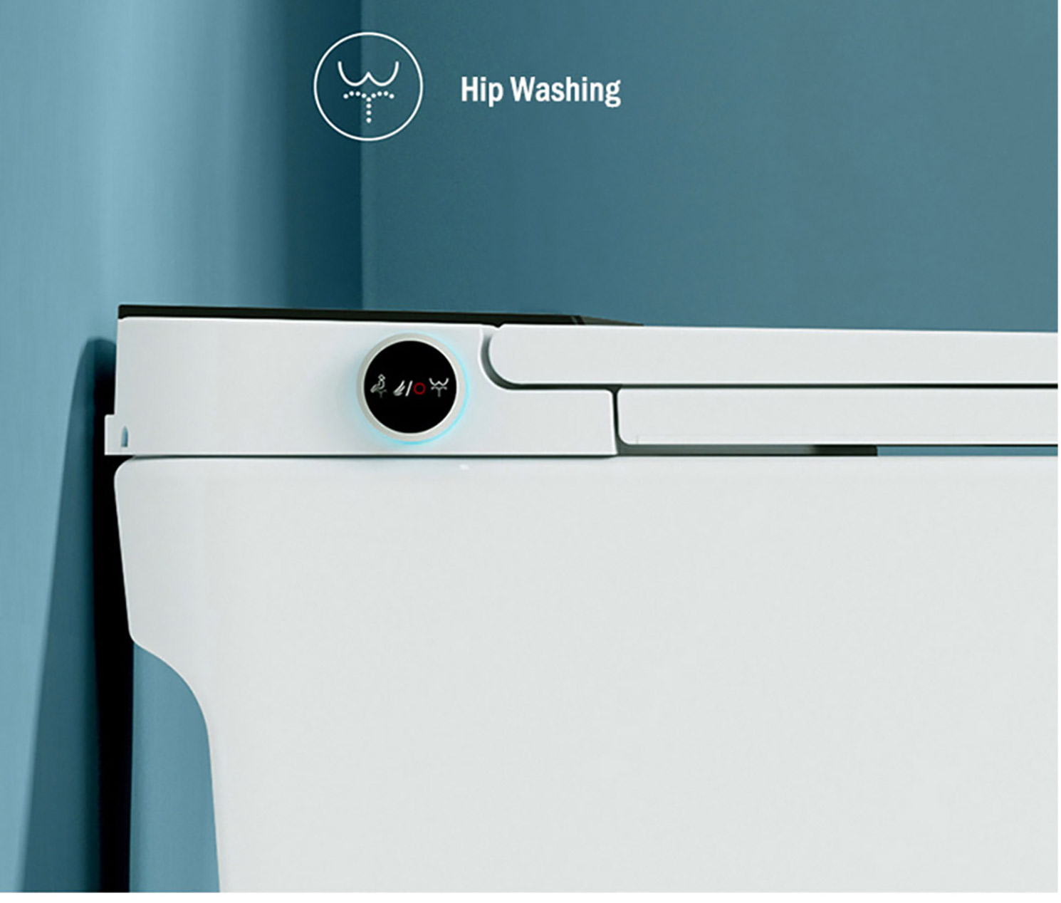 Best intelligent toilet electrique nightlight foot sensor flushing bathroom bowl ceramic toilet smart (13)