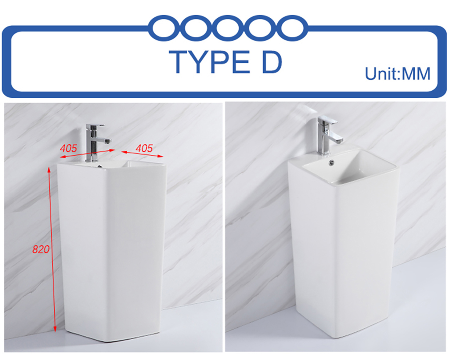 Luxury Modern Freestanding Glossy White Art Ceramic Deep Height Hand Wash Basin Sink With Good Price (7)