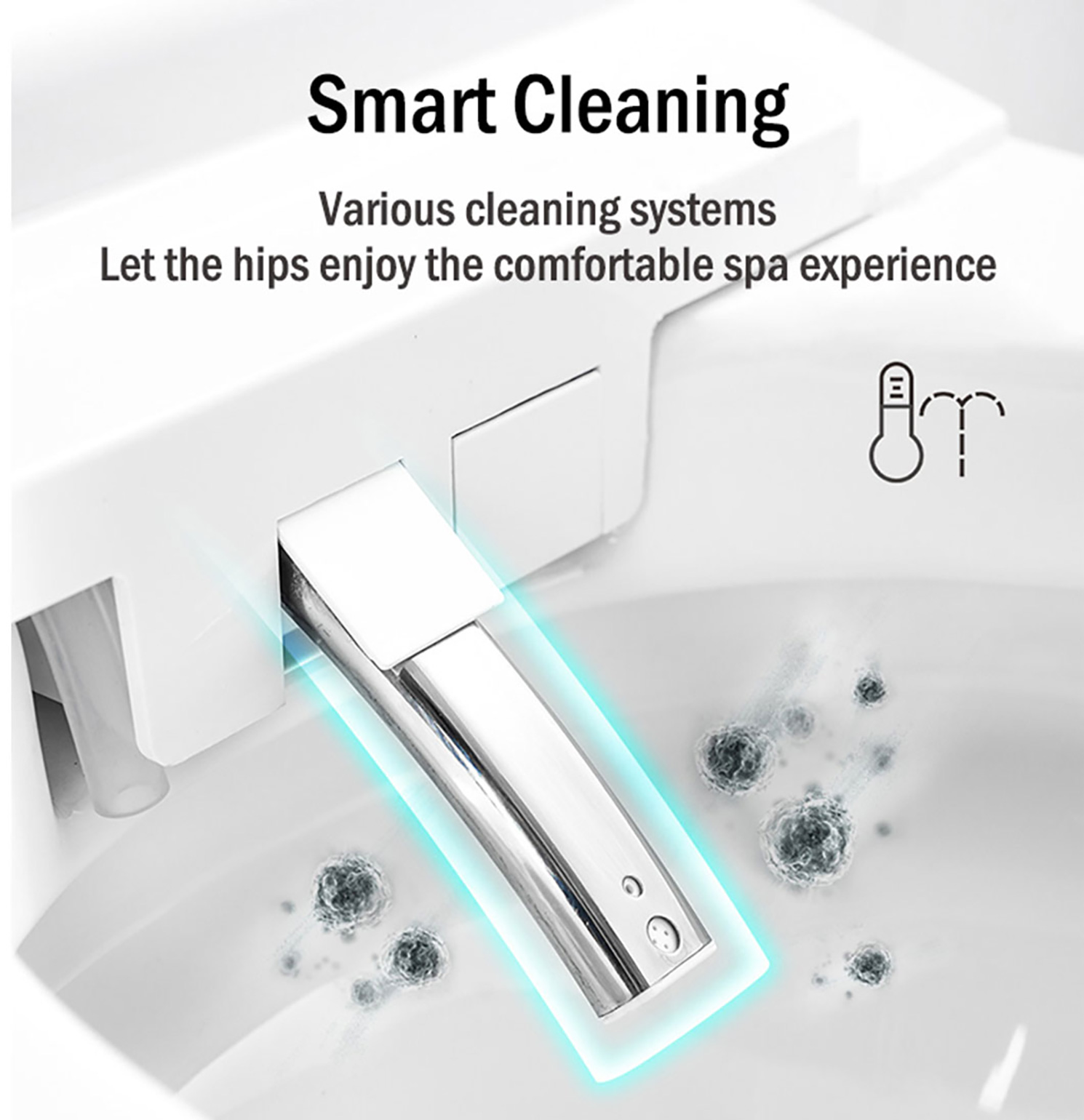 Top Quality Bathroom Smart Toilet Intelligent Electric Wc Sanitary Ware Washroom Toilette Ceramic Commode (14)