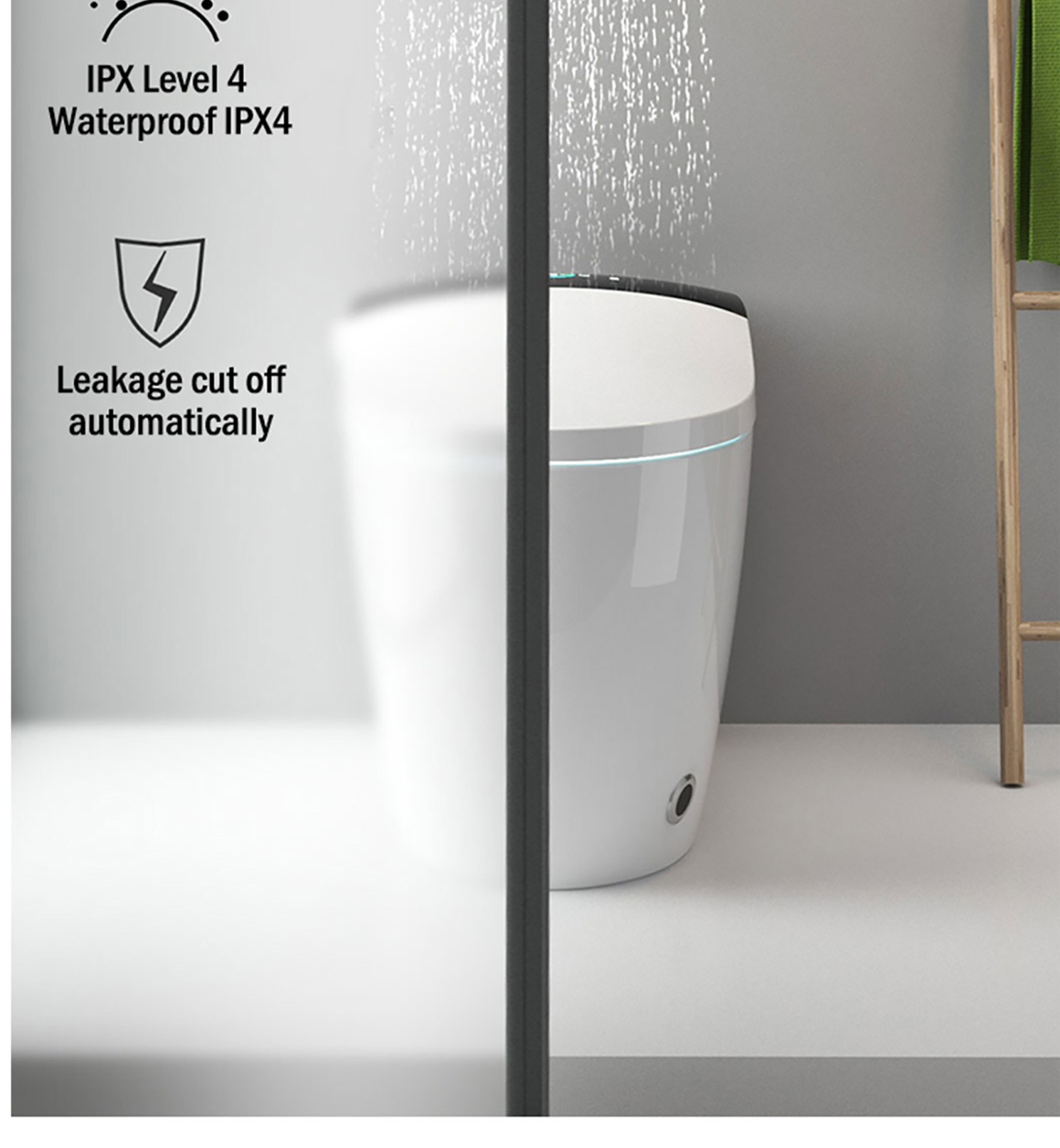 Top Quality Bathroom Smart Toilet Intelligent Electric Wc Sanitary Ware Washroom Toilette Ceramic Commode (22)