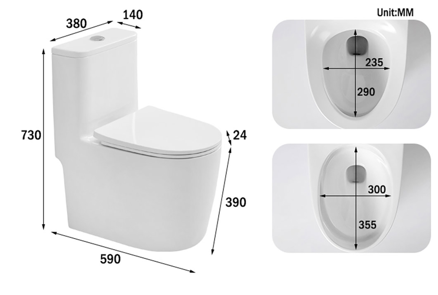 Wholesale Sanitary Ware Toalete Water Closet Cheap One Piece Ceramic Toilets Bathroom Wc (4)
